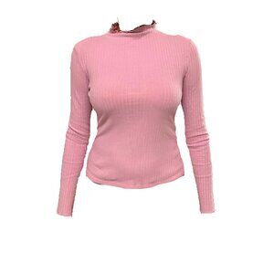 Fitted long sleeve top